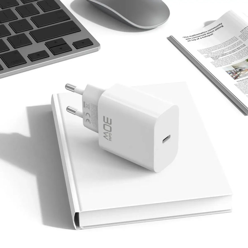 Blavec BC-14 matkalaite | 30W | PD, QC, GaN, PPS | USB-C | valkoinen – 3