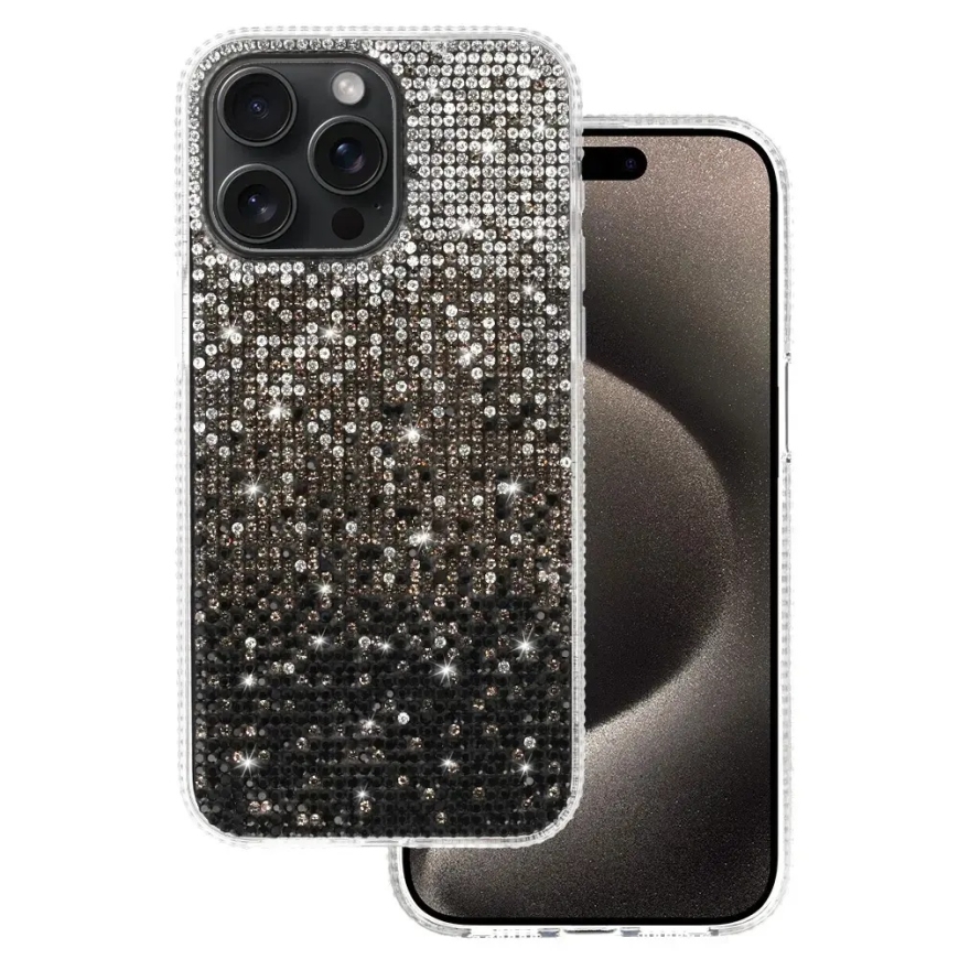 Tel Protect Diamond telefono dėklas iPhone 16 juodas