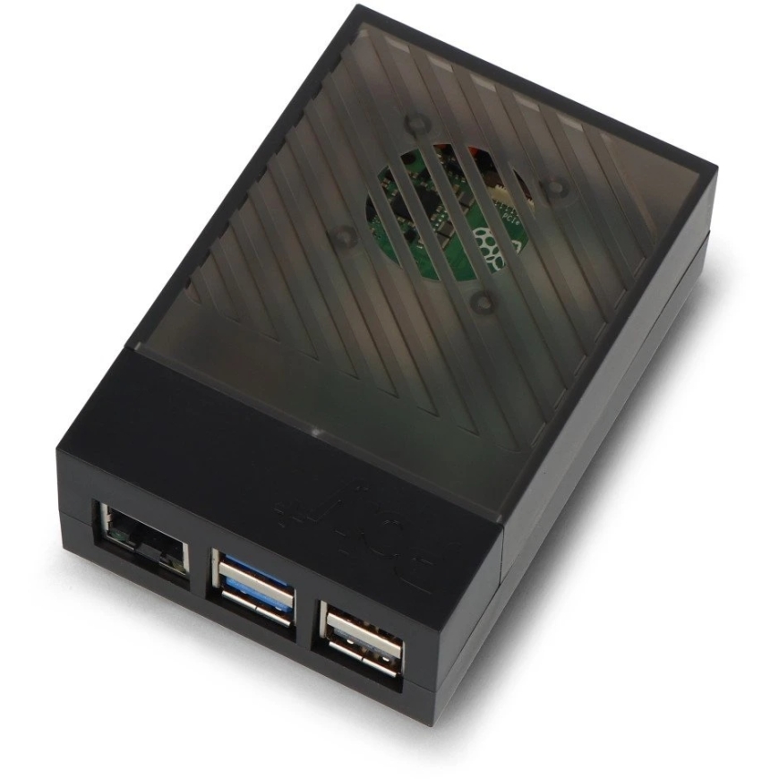 Argon40 Argon Poly+ 5 – ABS-kotelo Raspberry Pi 5:lle – musta – 5