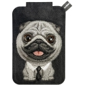 Magnetic phone case-wallet with stand Nimmy New Big-Eye Cute Pets 2.0 Dog, black Magnetic phone case-wallet with stand Nimmy New Big-Eye Cute Pets 2.0 Dog, black