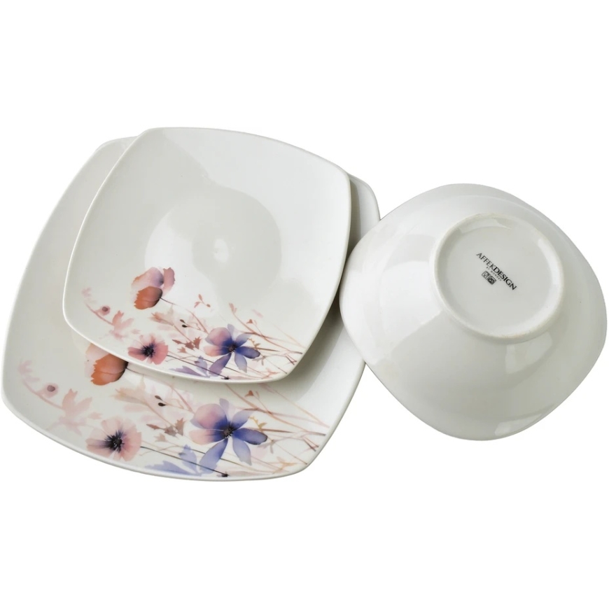 Affek Design LEA DELICATE 18-piece dinner set bowl 16 cm 500 ml/18 cm/24 cm – 5
