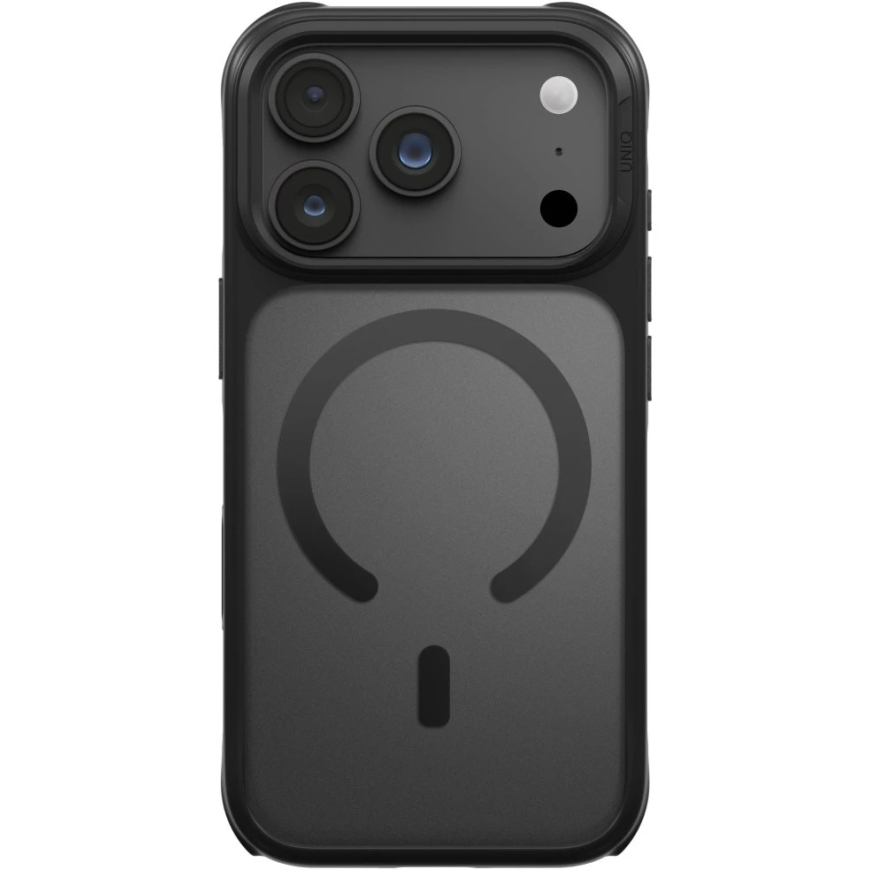 UNIQ Veren Case for iPhone 18 Pro / 17 Pro with Magclick Charging, Black – 3
