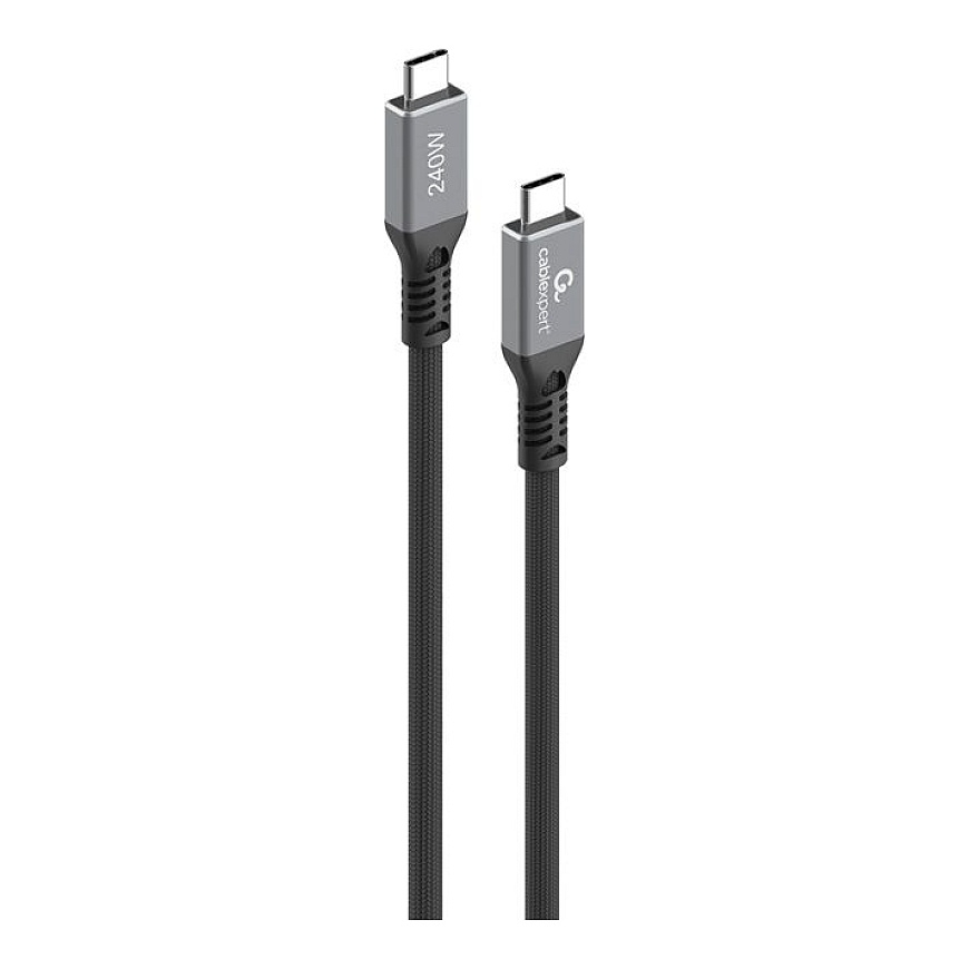 CCBP-USB4-CMCM240-0.3M Premium USB4 Type-C charging and data cable, 40 Gbps, 240 W, 0.3 m |