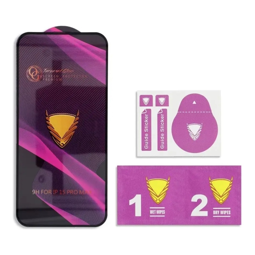 OG 6D Premium aizsargstikls telefona ekrānam iPhone 17 Pro – 2
