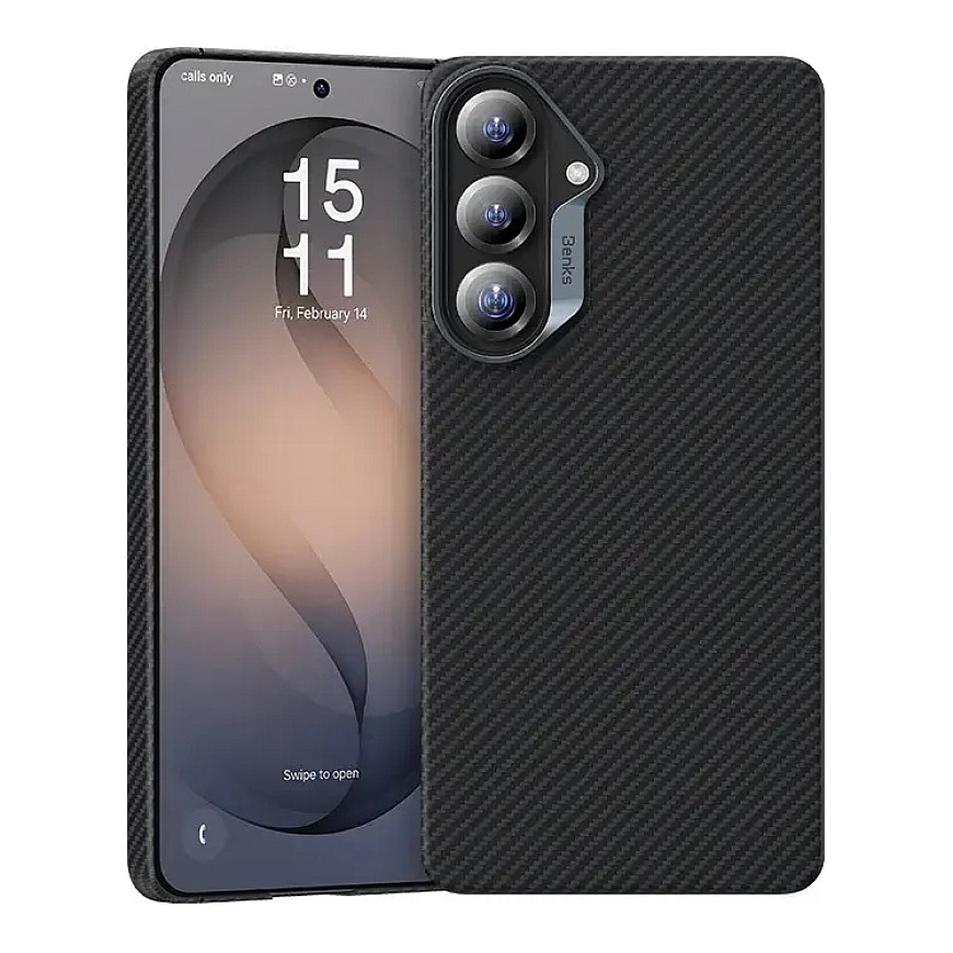 Benks Magnetic Armor Air Kevlar phone case for Samsung Galaxy S26 (S942) black