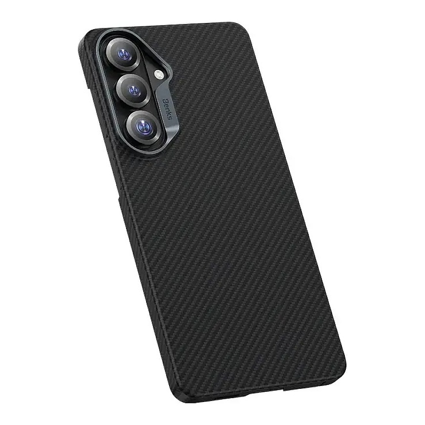 Benks Magnetic Armor Air Kevlar telefono dėklas Samsung Galaxy S26 (S942) juodas – 4