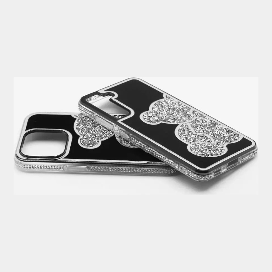 Teddy Bear -puhelinollakko Samsung Galaxy S25 Edge (S937) hopea (teddy karhu) – 3