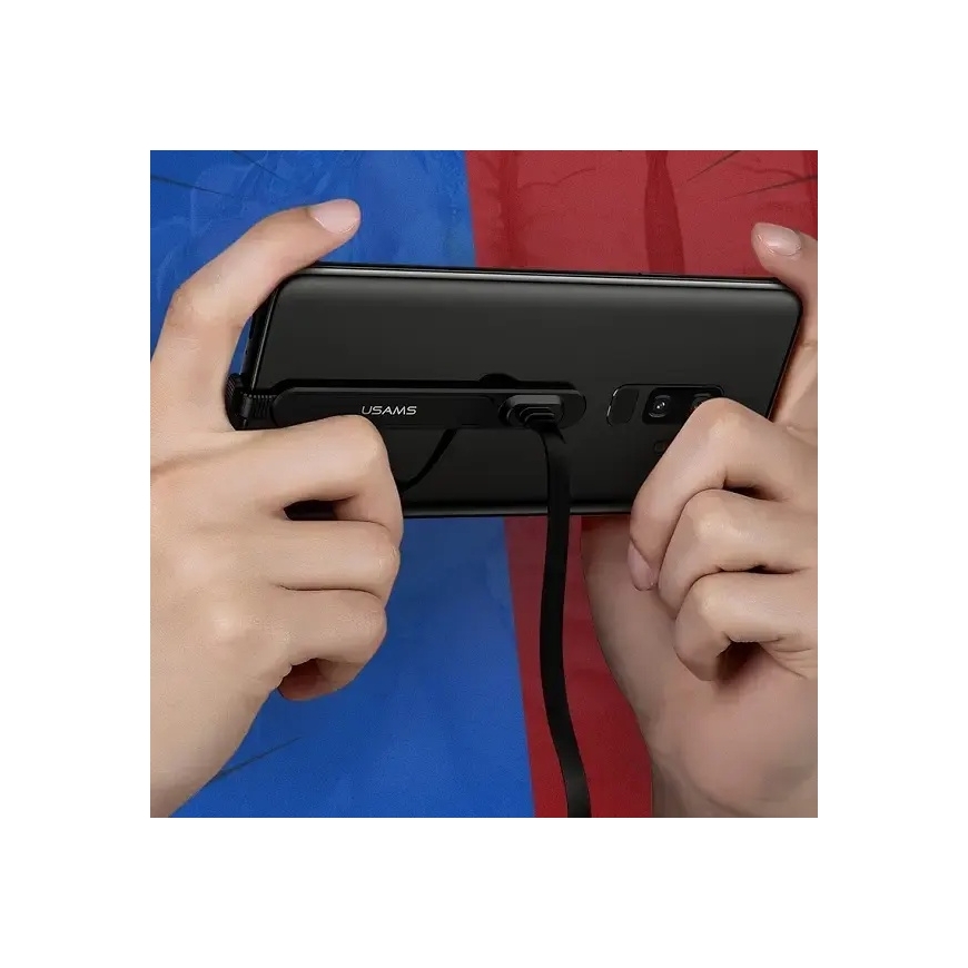 USAMS U9 US-SJ236 провод для передачи данных и зарядки | USB-A на USB-C | 1.5m | черный – 5