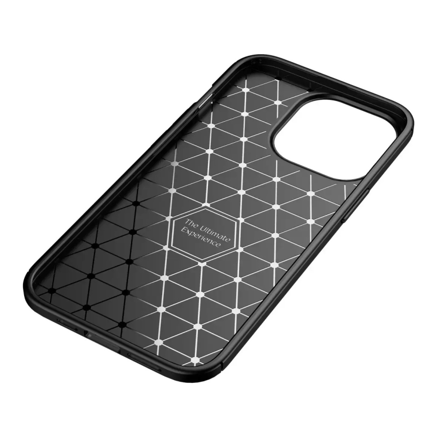 Hiili Premium -puhelinosa iPhone 15:lle musta – 2