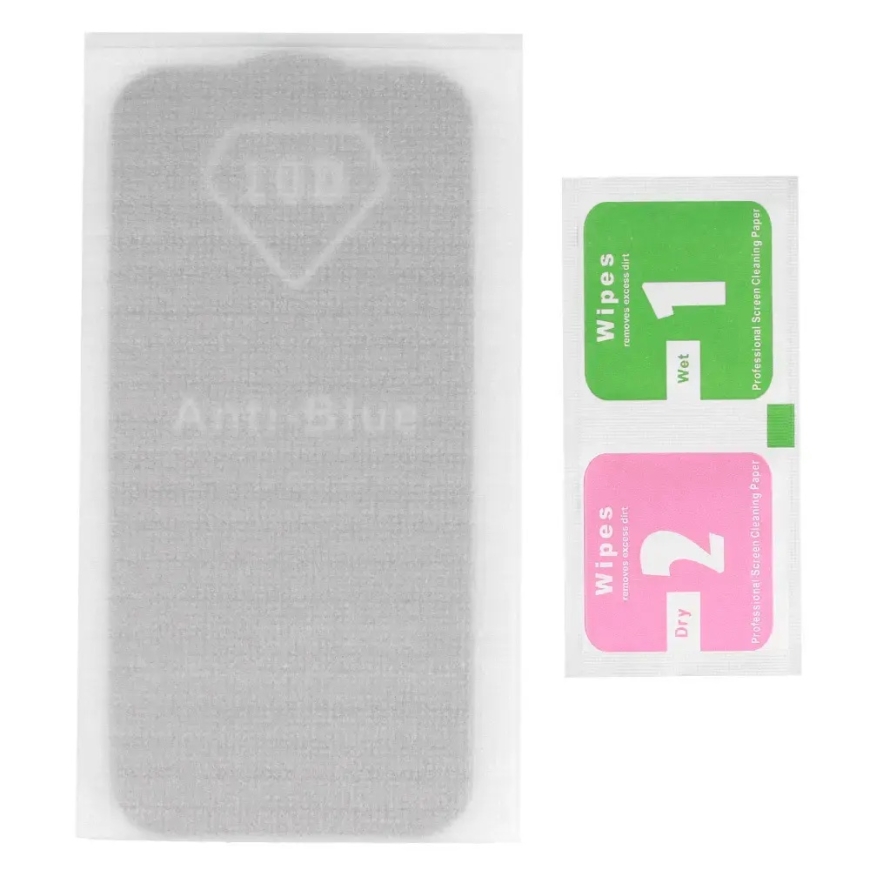 Cietais stikls Anti-Blue ar pilnu līmi Xiaomi Redmi Note 9 – 4