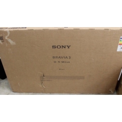 IŠPARDAVIMAS. K75S35B Bravia 3 75" (189cm) 4K Ultra HD Išmanusis Google D-LED TV | IŠPARDAVIMAS. | TV | K75S35B Bravia 3 | 75 | 