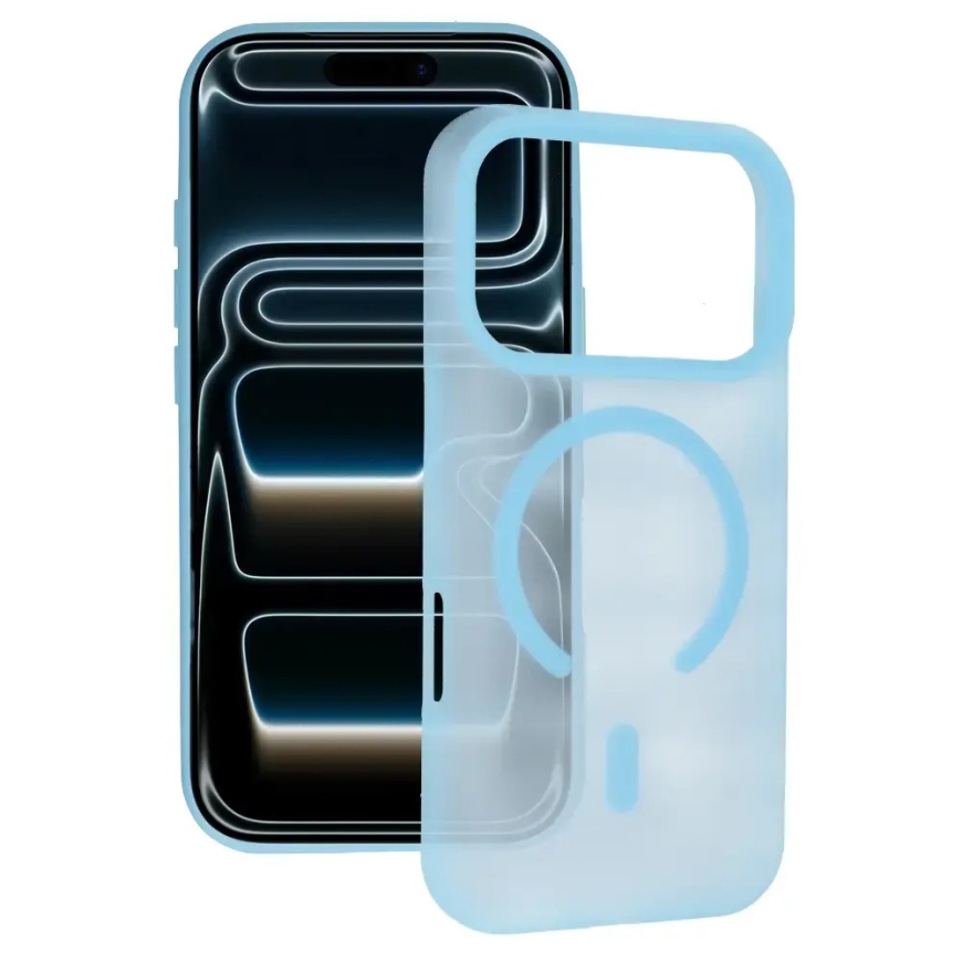 Tel Protect Mist Matte maciņš ar MagSafe atbalstu telefonam Samsung Galaxy S25 Ultra (S938) zils