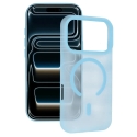 Tel Protect Mist Matte -puhelinsuojus MagSafe-tuella Samsung Galaxy S25 Ultra (S938) sininen