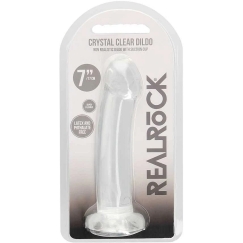 Realrock By Shots Epätodellinen dildo imukupilla - 6,7""""/ 17 cm