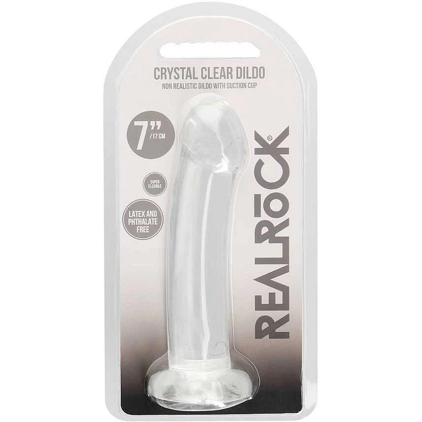 Realrock By Shots Ebareaalne dildo imemisega - 6,7""""/ 17 cm