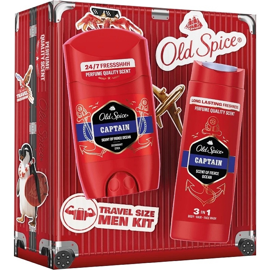 Old Spice Ceļojumu komplekts Dāvanas komplekts – 2