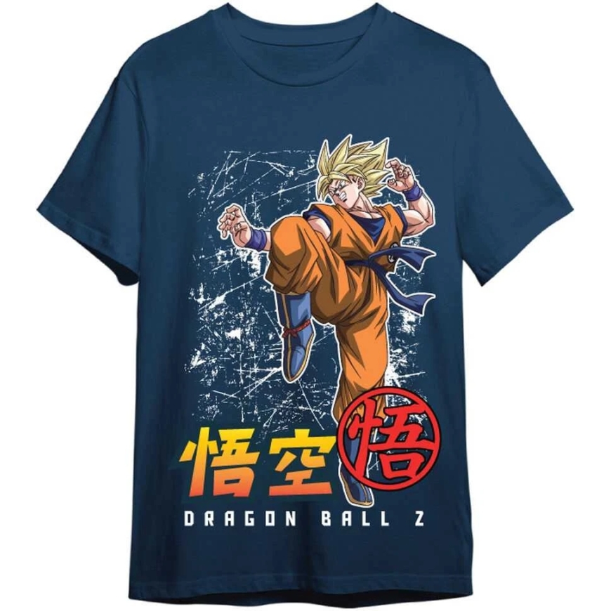 Футболка для взрослых Toei Animation Dragon Ball Z Гоку Супер Саян