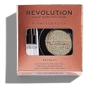 Набор Makeup Revolution: Flawless Foils, веганский, праймер для теней, 2 мл + Flawless Foils, веганская, палитра теней, Retreat, Набор Makeup Revolution: Flawless Foils, веганский, праймер для теней, 2 мл + Flawless Foils, веганская, палитра теней, Retreat,