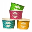 Love Nature Disposable Ice Cream Cup MIX, paper, 160 ml, D 9.2 cm, H 5 cm, 50 pcs