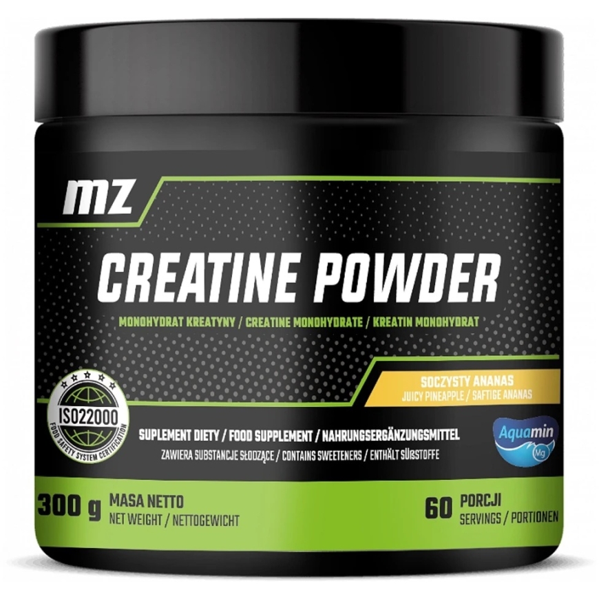 MZ Creatine Powder dietary supplement juicy pineapple 300g