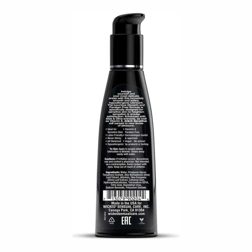 Wicked Sensual Care WICKED AQUA SENSITIVE LUBRICANT 120 ml – 2