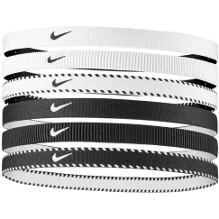 Nike Flex Hair Bands 6 pcs white and black N1011927189