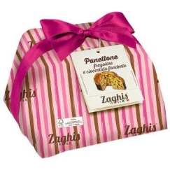 Panettone with strawberries and white chocolate Zaghis Fragoline e Cioccolato Bianco, 750 g