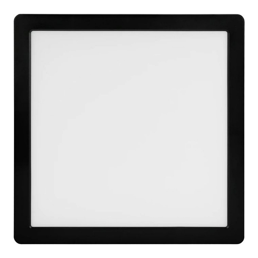 LED panelis universali EASY FLEX 18-21-24W CCT 2000lm kvadratine juoda 210134 (5905378210134)