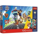 Trefl Dėlionė 100 PremPlus Kids Psia przygoda 16550 Trefl Dėlionė 100 PremPlus Kids Psia przygoda 16550