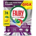 Fairy Our 30 Minute Miracle Platinum Plus trauku mazgājamās tabletes, 74 gab. Fairy Our 30 Minute Miracle Platinum Plus trauku mazgājamās tabletes, 74 gab.