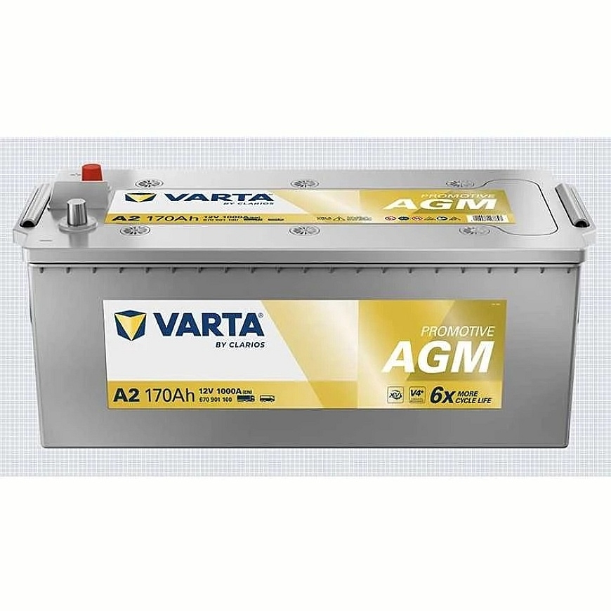 Varta Akumulators 170 Ah 1000 A