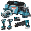 Makita Cordless Tool Set DLX5112TX1 18V Makita Cordless Tool Set DLX5112TX1 18V