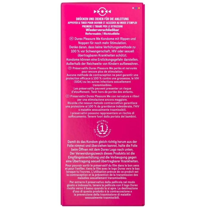 Durex Pleasure Me x 40 – 5