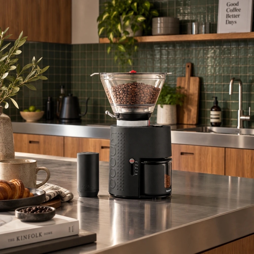 Bodum Bistro 2.0 Kahvimylly Musta – 2
