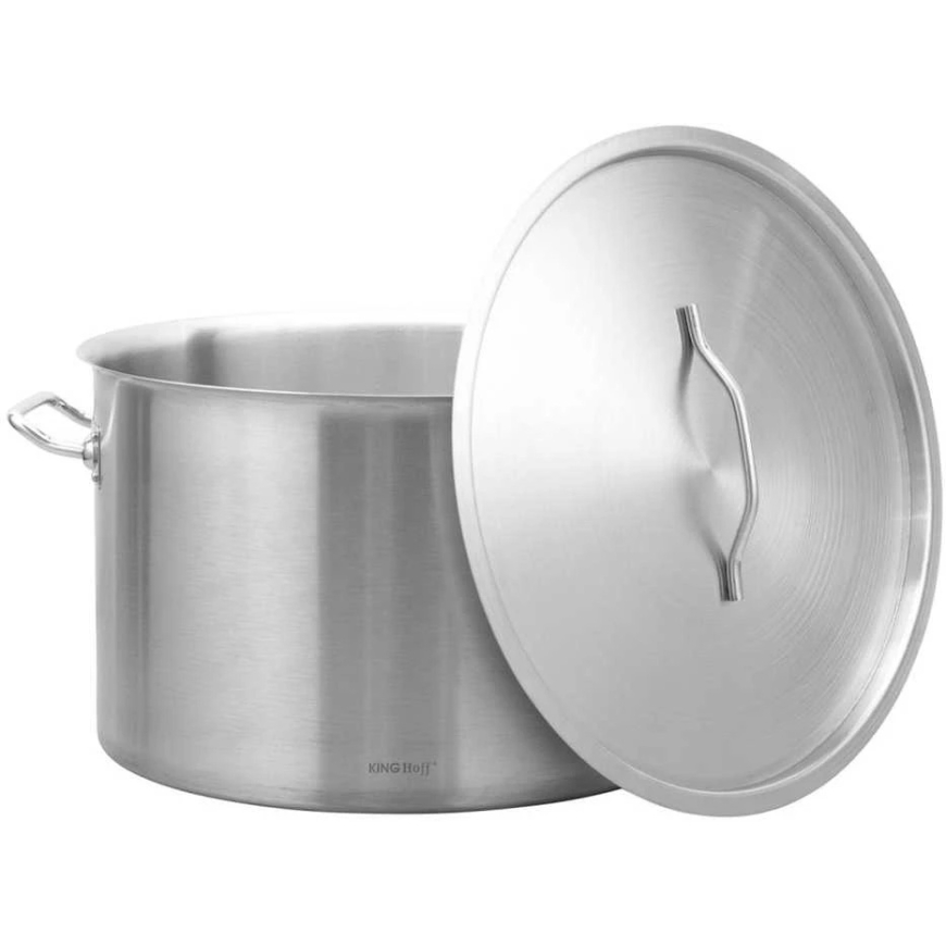 King Hoff gastronomiskā panna, nerūsējošais tērauds, diametrs 50cm, 58l, kinghoff, kh-2028