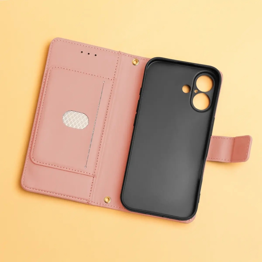Älykäs kolmio kotelo Xiaomi Redmi Note 14 Pro Plus 5G (Globaali) vaaleanpunainen – 5