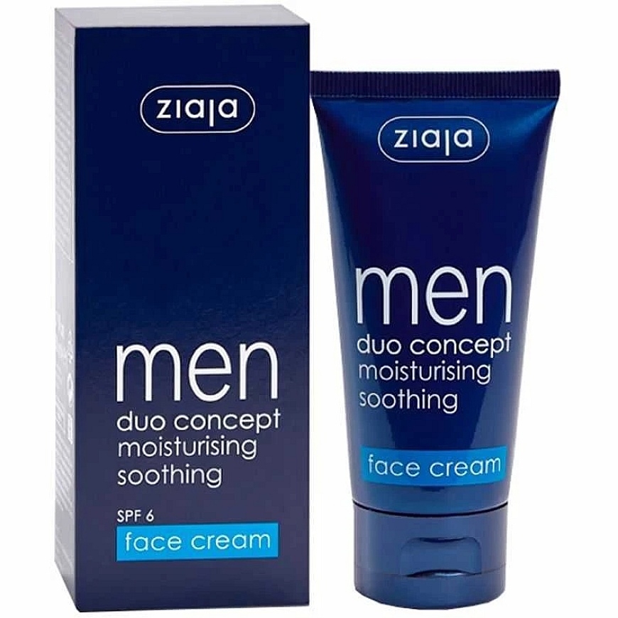 Крем для лица Ziaja Men для мужчин Spf6 50мл – 5