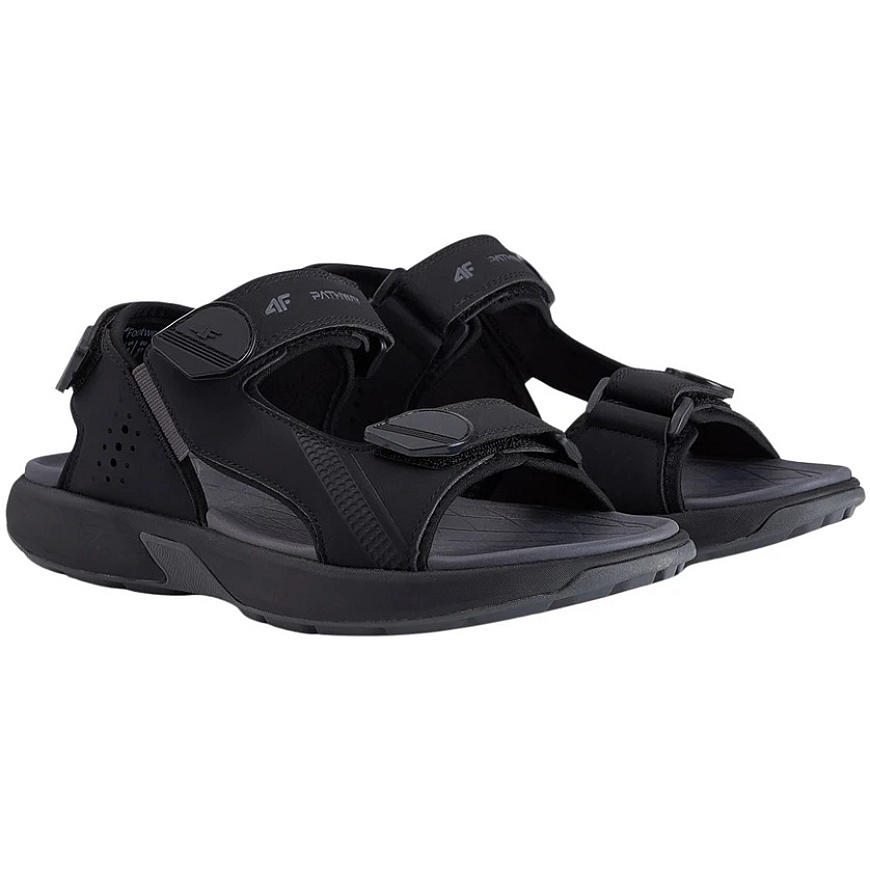 Sandalai vyrams 4F M1118 juoda 4FWSS26FSANM118 21S 46 – 2