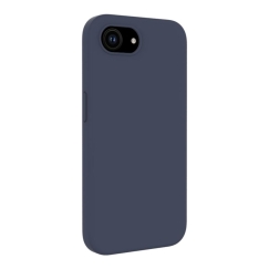 Apple iPhone 17e Premium Magsafe Soft Touch Silicone Case Midnight Blue