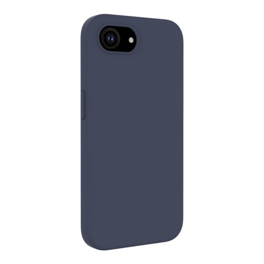 Apple iPhone 17e Premium Magsafe Soft Touch Silikoninis dėklas Midnight Blue