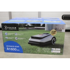 SALE OUT. GOAT A1600 RTK Lawn Mower, Robot, Up to 1600 m², TrueMapping with RTK and Al camera, Adjustable cutting height, White 