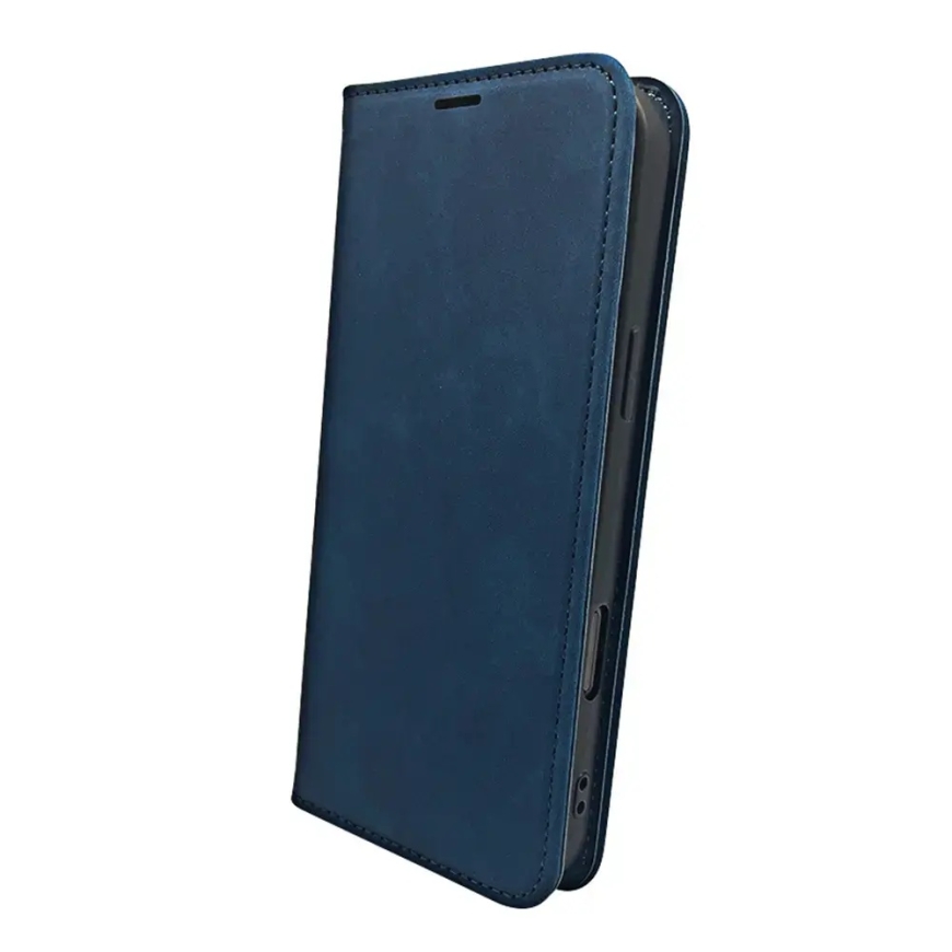 Smart Suede grāmatveida maciņš telefonam Samsung Galaxy A27 5G (A276) zils – 2