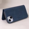 Smart Suede book type phone case for Samsung Galaxy A27 5G (A276) blue Smart Suede book type phone case for Samsung Galaxy A27 5G (A276) blue