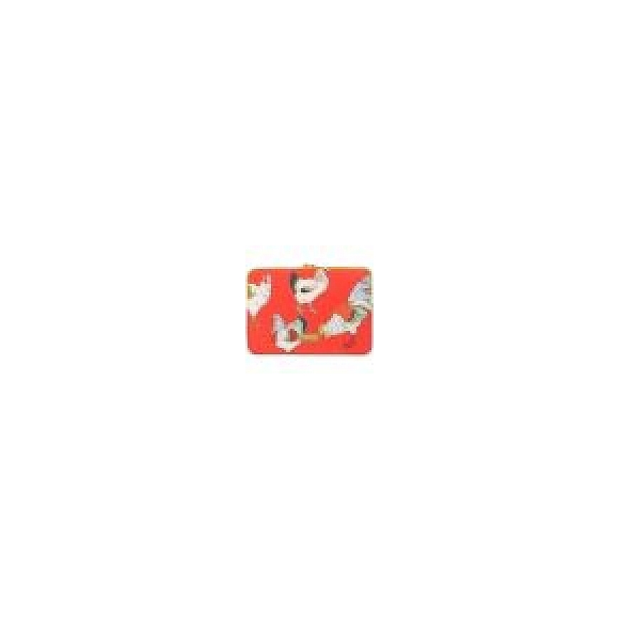 TUCANO SLEEVE SCHIZZO MacBook Air 15/ Laptop 13/ Laptop 14 FAUNA GALLINE ORANŽS BFSCZMB15-PSC-GLN-O (8020252213395)