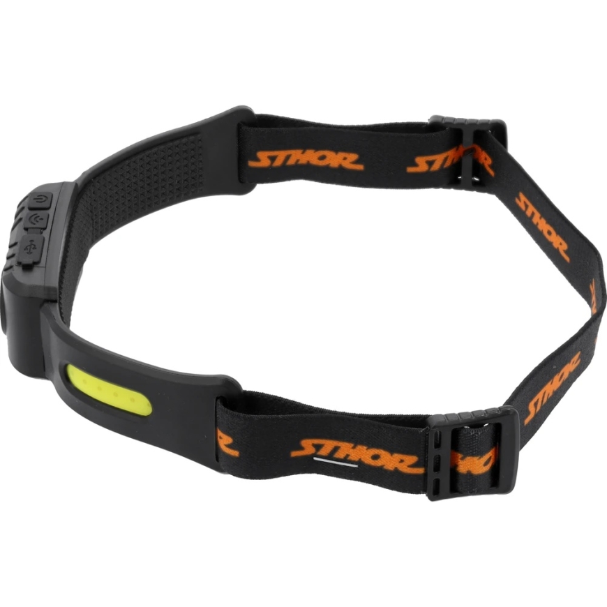 STHOR FRONT FLASHLIGHT 200LM, RECHARGEABLE – 3
