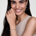 Daniel Wellington Charming Gold-Plated Pendant with Amazonite "Charms DW00401473"