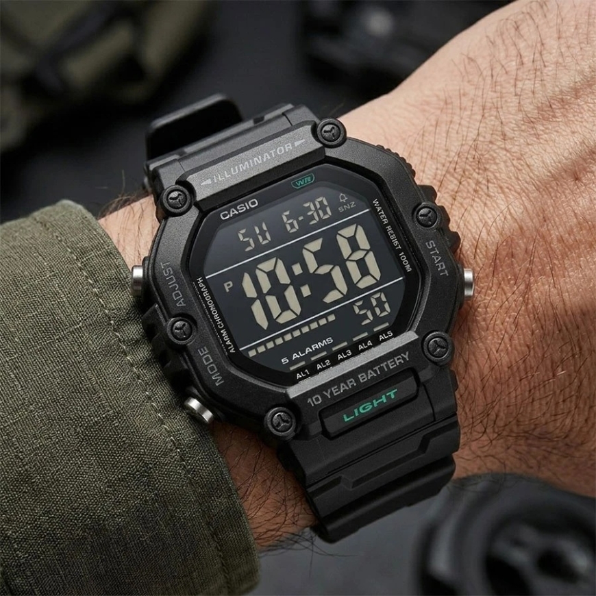 Vyriškas laikrodis CASIO AE-1600HX-1B + BOX (zd300d) – 3
