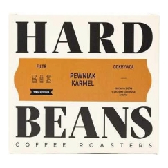 Kavos pupelės Hard Beans Coffee Kavos pupelės Osobniak karamelės filtras 250g