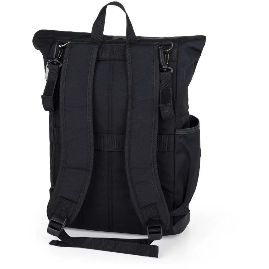 Petite&Mars Jackob - stroller backpack | Absolute black – 4