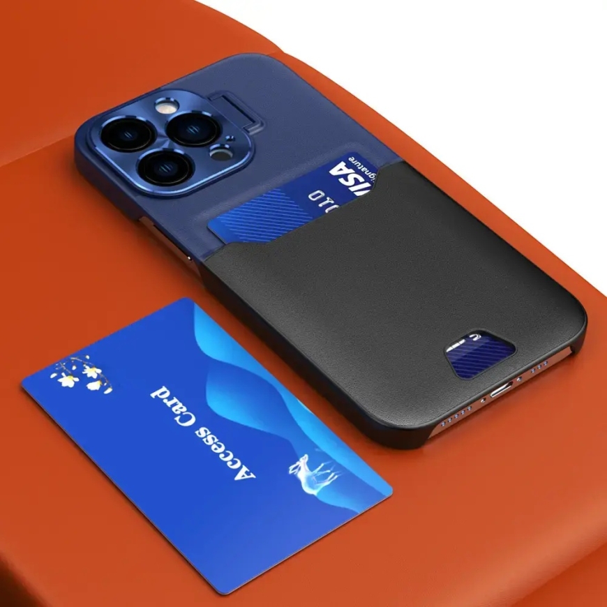 Leather Stand raamatutüüpi telefoni ümbris alusega Samsung Galaxy S23+ (S916) sinine – 2
